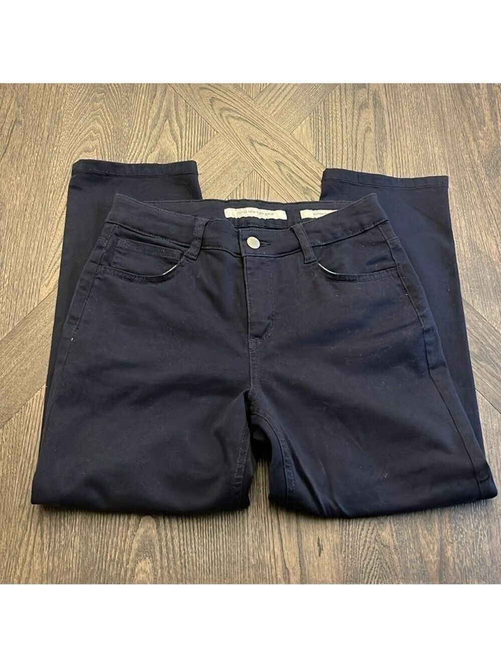 Jones New York Navy Blue Sutton Capris Size 4